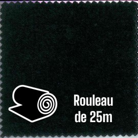 coton gratte M1 noir en rouleau de 25m