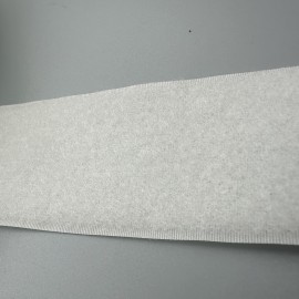 velcro standard 50mm blanc boucle