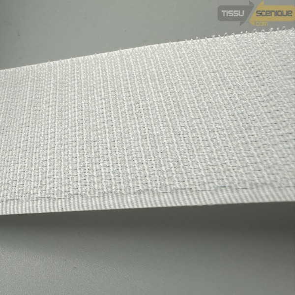 velcro blanc 50mm crochet